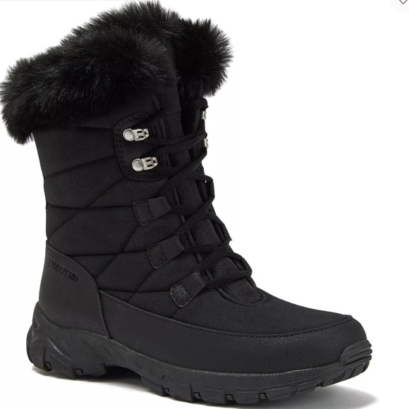 Lands' End Shoes - NWT Women's Expedition Trail Waterproof Lace Up Snow Boots